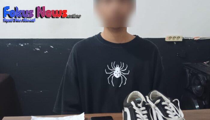Pemuda Aertembaga Ditangkap di Pelabuhan Bitung, Ganja Disembunyikan di Sepatu