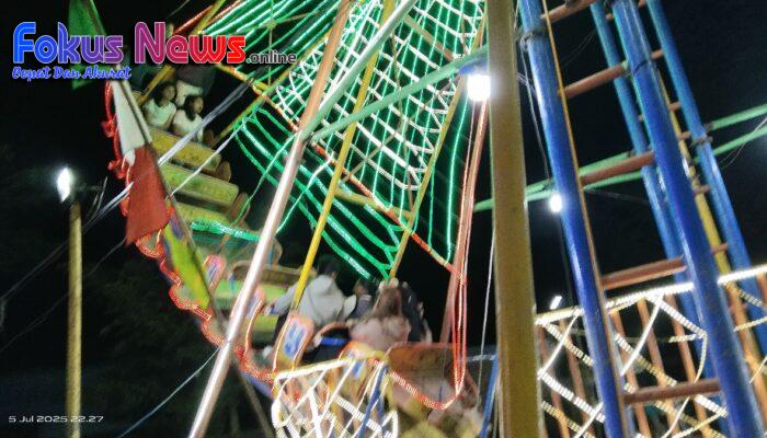 Aktivitas Pasar Malam Di Kecamatan Sipahutar Resahkan Warga Sekitar