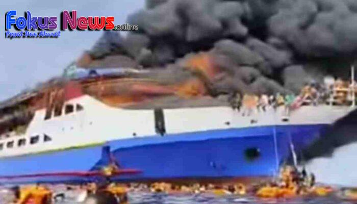Penumpang KM Barcelona V yang Terbakar di Talise : Diselamatkan Para Nelayan, Tuai Pujian Warganet