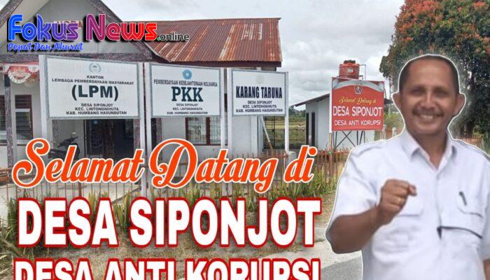 Desa Siponjot Desa Terbaik Dari Kabupaten Humbang Hasundutan, Pemerintah Desa Siponjot Intens Bangun SDM Generasi Muda Desa Siponjot