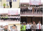 Polres Taput Laksanakan Apel Gelar Pasukan Operasi Patuh Toba