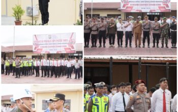Polres Taput Laksanakan Apel Gelar Pasukan Operasi Patuh Toba