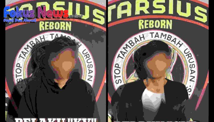 Tarsius Presisi Polres Bitung Amankan Pembawa Sajam di Pusat Kota