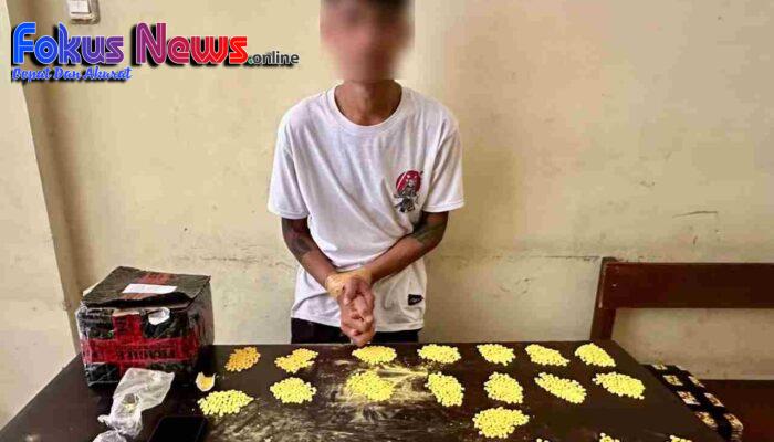 Residivis Kambuhan Peredaran Hexymer Digulung Polisi di Bitung