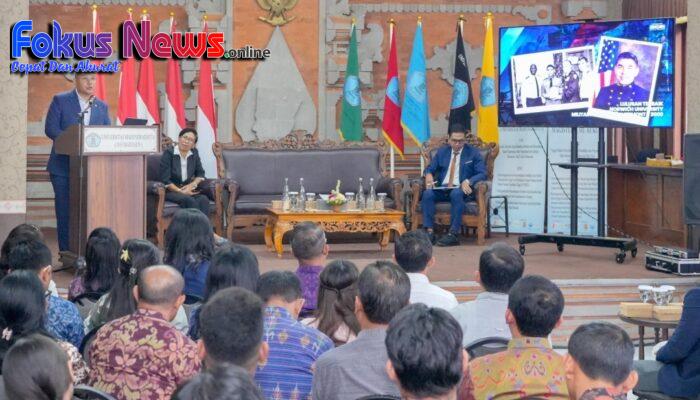 Kuliah Umum Universitas Mahendradatta, Wamen Ossy Ceritakan Peran Reforma Agraria untuk Pengelolaan Tanah