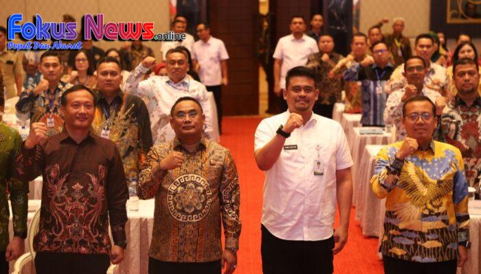 Kantor Wilayah Provinsi Sumut Lounching Pelayanan Peralihan Hak Elektronik