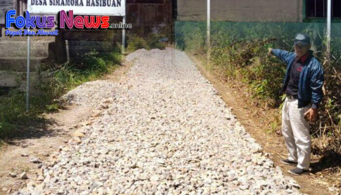 Proyek Siluman Gentayangan Di Desa Simamora Hasibuan, Warga : Yang Kami Tahu Ini Dari Desa