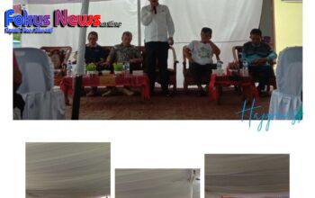 Anggota DPRD Sumut Pintor Sitorus Gelar Sosialisasi Ranperda Tentang Pemajuan Kebudayaan di Desa Simatibung