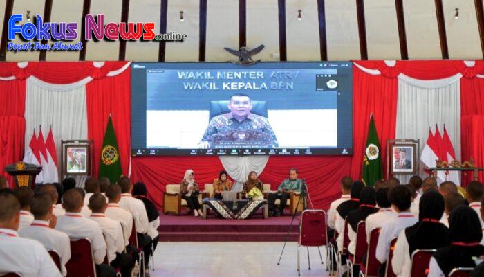 STPN Bentuk Karakter dan Kepemimpinan, Wamen Ossy Titip Tiga Nilai yang Perlu Dipedomani Taruna/i STPN