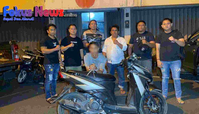 Aksi Curanmor Bitung di Ungkap Pelaku Seorang Residivis
