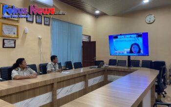 Kantor Pertanahan Taput Ikuti Rapat Daring Penyusunan RKA-K/L Pagu Alokasi Anggaran Tahun 2026