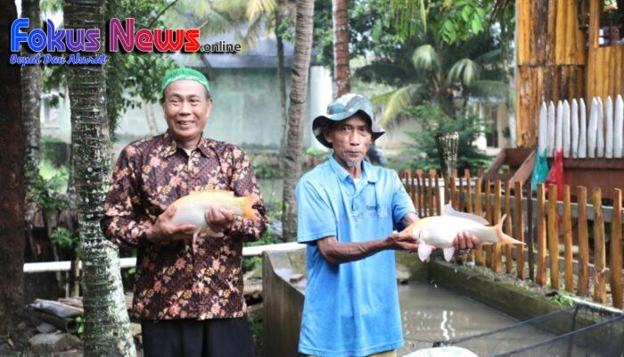 Tingkatkan Perekonomian Masyarakat, Kampung Reforma Agraria Desa Bandung Kembangkan Pembibitan dan Budidaya Ikan