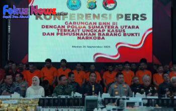Polda Sumut Musnahkan Barang Bukti Narkoba Dengan Nilai Fantastis, Selamatkan Lebih dari Jutaan Jiwa