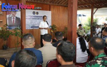 Sri Sultan Hamengkubuwono X Apresiasi Penyerahan Sertipikat Tanah untuk Masyarakat Gunungkidul