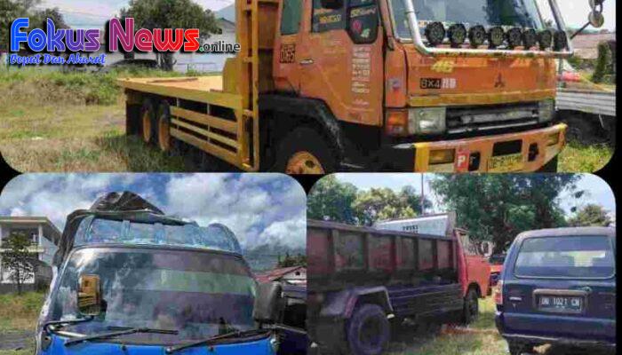 Empat Kendaraan Diduga Terlibat Penyalahgunaan BBM Diamankan Polres Bitung