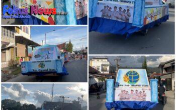 Kantor Pertanahan Kabupaten Tapanuli Utara Ikut Meriahkan HUT Kabupaten Tapanuli Utara Ke-80