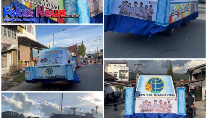 Kantor Pertanahan Kabupaten Tapanuli Utara Ikut Meriahkan HUT Kabupaten Tapanuli Utara Ke-80
