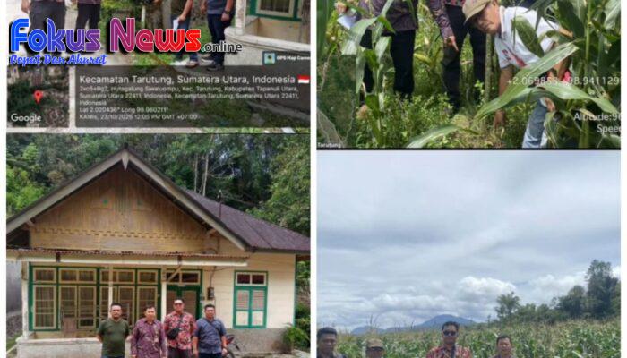 Panitia A Kantor Pertanahan Kabupaten Tapanuli Utara Lakukan Tinjau Lapang Sebagai Wujud Komitmen Pelaksanaan Kegiatan Pertanahan