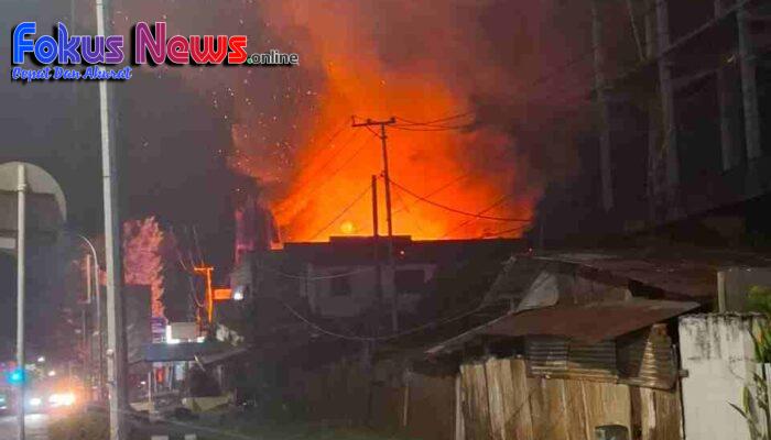 Kebakaran Lahap Pabrik Tuna di Bitung, Polisi Olah TKP