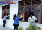 Jumat Bersih, Kantor Pertanahan Kabupaten Tapanuli Utara Aktif Jaga Kebersihan Lingkungan Maupun Dalam Kantor