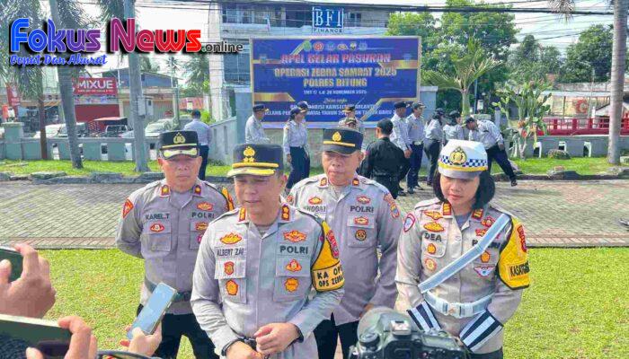 Polres Bitung Resmi Membuka Operasi Zebra Samrat 2025
