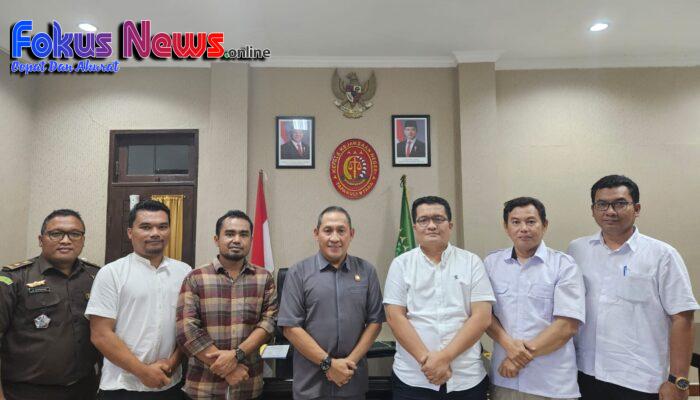 Silaturahmi Hangat, Kepala Kantor Pertanahan Kabupaten Tapanuli Utara dan Kepala Kejaksaan Negeri Perkuat Sinergi Antar Lembaga