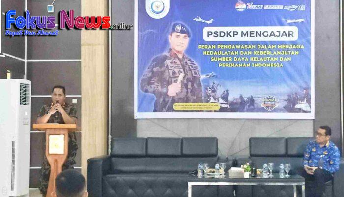 PSDKP Mengajar, Dirjen Pung Nugroho Saksono Berikan Materi Pengawasan dan Kunci Sukses Kepada Taruna Akademi Perikanan Bitung