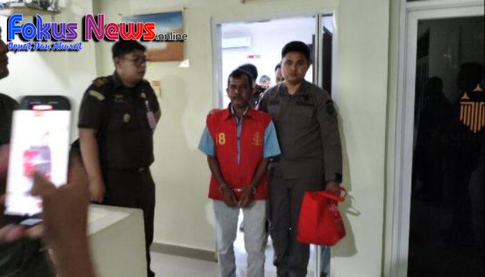 Kejari Toba Menetapkan dan Menahan Tersangka Kades Meranti Barat Dalam Perkara Tipikor Dana Desa