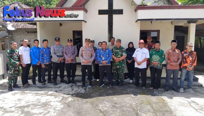 Cek Kesiapan Pengamanan Natal 2025, Kapanewon Girisubo Sambang 5 Gereja