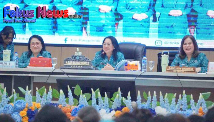 TP PKK Kota Bitung Tingkatkan Kompetensi Kader Hingga Tingkat Kelurahan