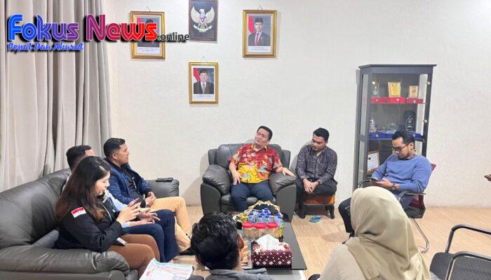 Silaturahmi Bank Mandiri ke Kantor Pertanahan Kabupaten Tapanuli Utara