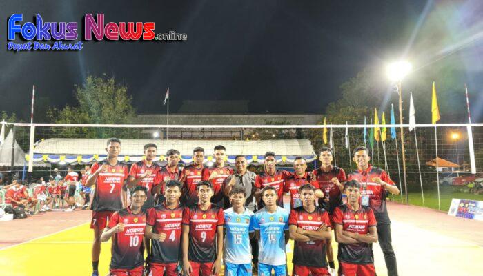 Laporan Kontingen Sabu Raijua Buka Turnamen Dengan Kemenangan 3-0 Di Gor Oepoi Kupang 