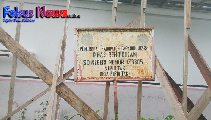 Konfirmasi Dana Bos, Kepala Sekolah SD Negeri 173305 Sipultak Ngamuk Ingin Melemparkan Helmnya