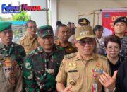 Jelang Akhir Tahun, Dandim 1310/Bitung dan Bupati Minut Pastikan Pasar Kondusif