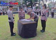 Kapolres Bitung Pimpin Pergantian Kabag SDM