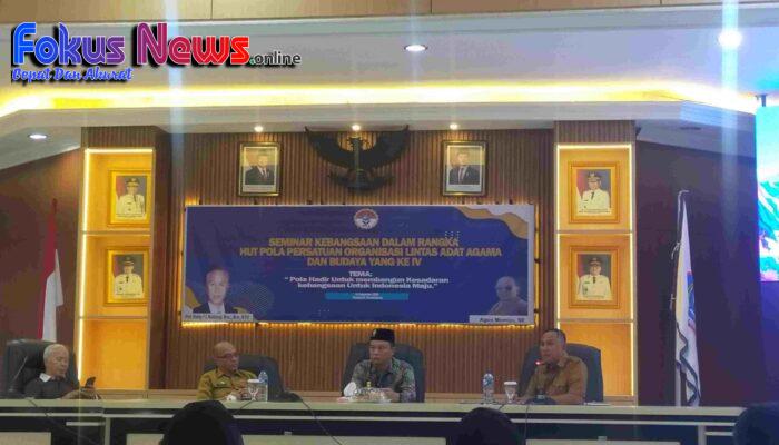 Seminar Kebangsaan Warnai Peringatan HUT ke IV POLA Kota Bitung