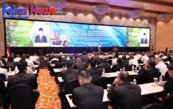 Buka Rakor Pencegahan dan Penyelesaian Tindak Pidana Pertanahan, Menteri Nusron Ajak APH Pererat Kolaborasi Berantas Mafia Tanah