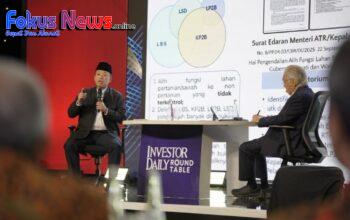 Menteri Nusron Pastikan Keseimbangan Kebijakan Ketahanan Pangan dan Investasi Berjalan Beriringan