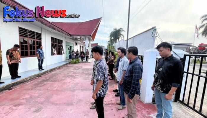 Kantor Pertanahan Kabupaten Tapanuli Utara Melaksanakan Apel Pagi