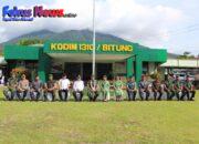 Kunjungan Kerja di Kodim 1310/Bitung, Danrem 131/Stg Tekankan Disiplin dan Loyalitas Prajurit