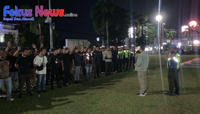 Kapolres Bitung Pimpin Apel KRYD Antisipatif Jaga Kamtibmas Malam Minggu