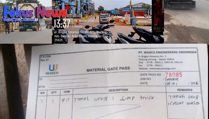 ‎Aktivitas Cut and Fill Jalan Terus, Bos PT Cipta Akui Tak Tahu Izin di PT Wasco