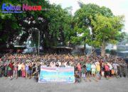 Dukung Gerakan Indonesia Asri, Kodaeral VIII Bersama Masyarakat Laksanakan Karya Bakti di Bitung