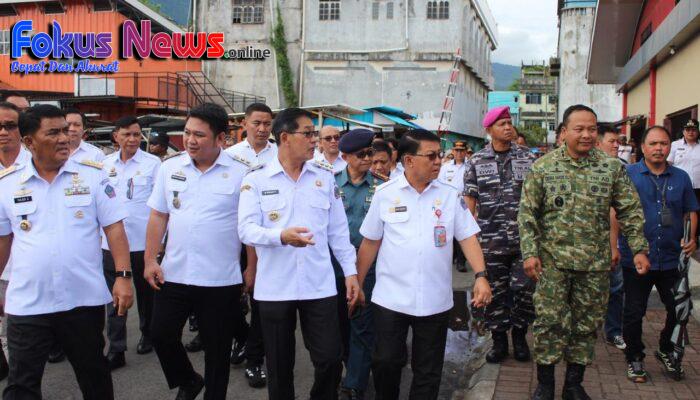 Kawal Agenda Gubernur di Bitung, Dandim Tegaskan Komitmen Jaga Kebutuhan Warga