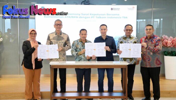 Kementerian ATR/BPN Bentuk Satgas untuk Pengamanan Aset PT Telkom Indonesia