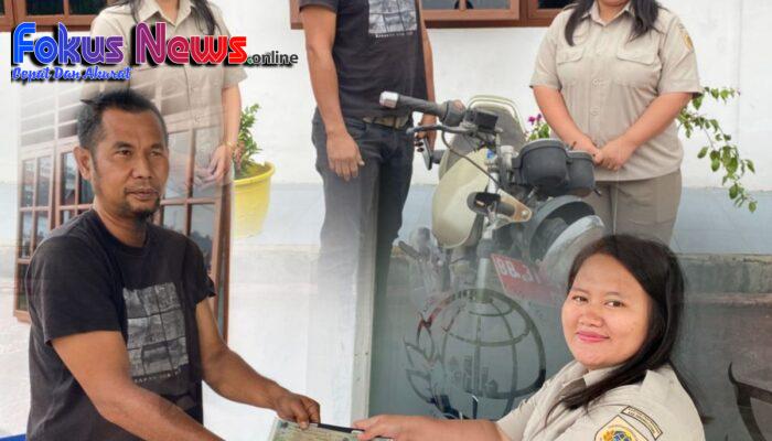 Kantor Pertanahan Kabupaten Tapanuli Utara Laksanakan Penyerahan BMN kepada Pemenang Lelang