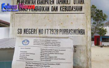 Bangunan Revitalisasi SD Negeri 177928 Purba Sinomba Diduga Bermasalah, Bangunan Asal Jadi Dan Tidak Melibatkan Komite Sekolah