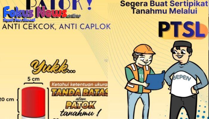 Kantor Pertanahan Kabupaten Tapanuli Utara Tetapkan Lokasi Program PTSL T.A. 2026