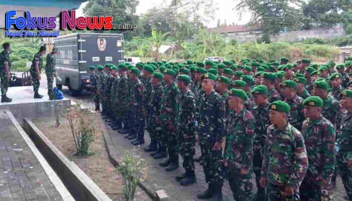 Dandim Bitung Terima Kedatangan Prajurit Yonif TP 916/SDY, Siap Perkuat Tugas Teritorial