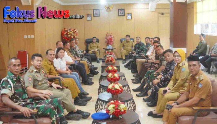 Dansecata Rindam XIII/Merdeka Ikut Rapat Forkopimda Bahas Penanganan Tarkam